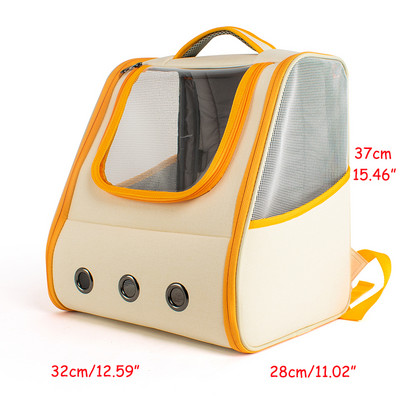 Geantă portabilă pentru transportul animalelor de companie pentru cușcă pentru pisici Geanta rucsac de transport Rucsaci respirabil Geantă Rucsac de călătorie în aer liber pentru pisici Mochila