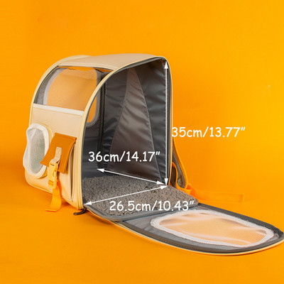 Geantă portabilă pentru transportul animalelor de companie pentru cușcă pentru pisici Geanta rucsac de transport Rucsaci respirabil Geantă Rucsac de călătorie în aer liber pentru pisici Mochila