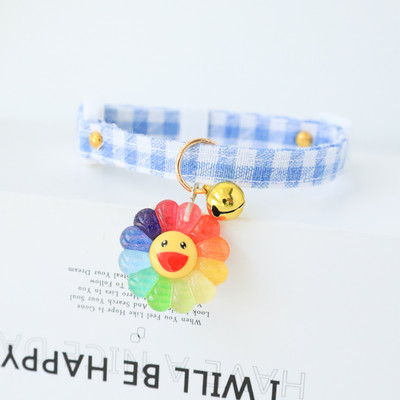 Originalna proljetna mačja ogrlica za pse sa zvončićima, podesivo šareno mače, štene, slatke modne ogrlice, Vogue pribor za kućne ljubimce