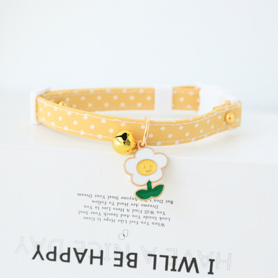 Originalna proljetna mačja ogrlica za pse sa zvončićima, podesivo šareno mače, štene, slatke modne ogrlice, Vogue pribor za kućne ljubimce