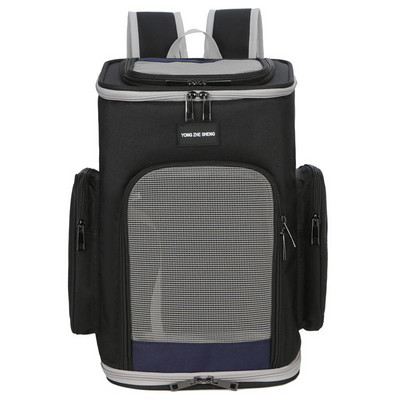 Ljetni novi modni prozračni ruksak za kućne ljubimce, trendi putovanja na otvorenom, sklopiva torba za mačke velikog kapaciteta, svemirska kapsula, torba za kućne ljubimce