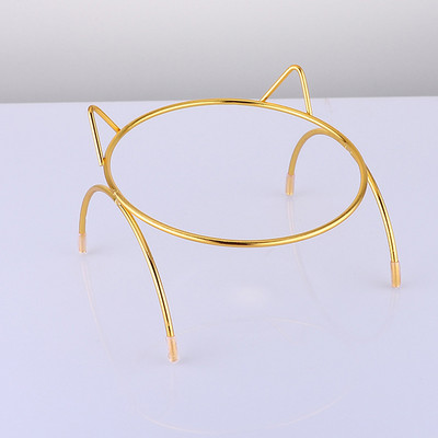 Kahekordne kassikauss, läbipaistev rohust koerakauss koos alusega lemmiklooma toitmise veekaussiga koertele kassidele, lemmikloomade söötmiskausid