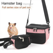 Potrepštine za kućne ljubimce Torba za izlete za male ljubimce Prijenosna vjetrootporna torba za van na jedno rame Messenger torba za kućne ljubimce Kavez za hrčke