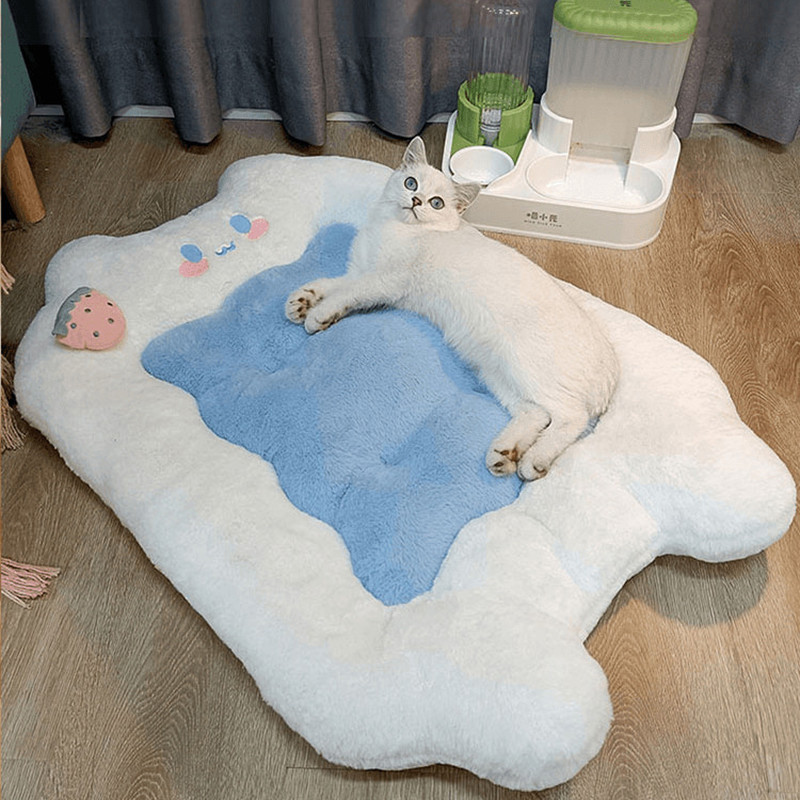 Hoopet Mačja prostirka Mačka prostirka za spavanje Mačji krevet Jastuk Madrac Podna prostirka za kućne ljubimce Kućica za zimu Topla prostirka za pse Oprema za kućne ljubimce