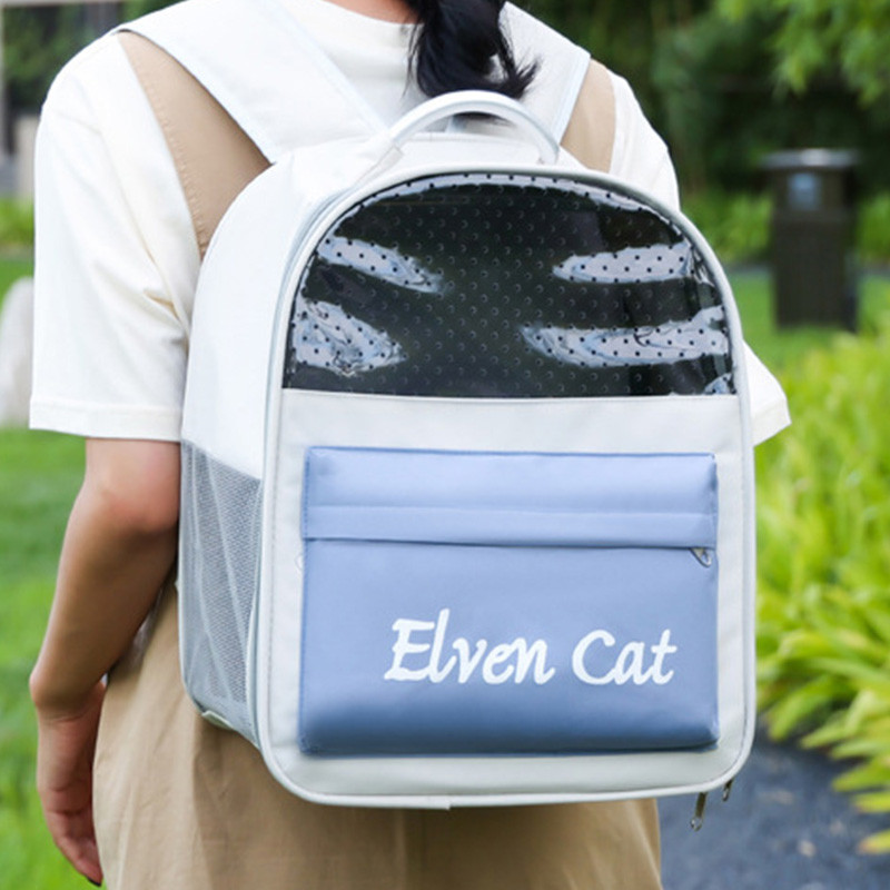 Geantă de transport pentru rucsac pentru pisici, portabil, respirabil, pentru călătorie în aer liber, pentru rucsac, pentru pisici, câini de talie mică, accesorii pentru animale de companie