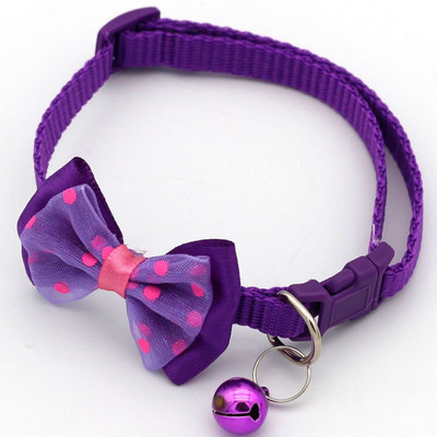 Κολιέ με παπιγιόν γάτας Δημοφιλή κολάρο για γάτες με ρυθμιζόμενο κολάρο κατοικίδιων κολάρο κουταβιών για προϊόντα κατοικίδιων ζώων που περπατούν για σκύλους