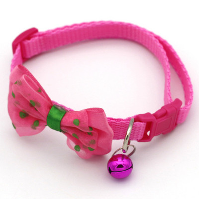 Κολιέ με παπιγιόν γάτας Δημοφιλή κολάρο για γάτες με ρυθμιζόμενο κολάρο κατοικίδιων κολάρο κουταβιών για προϊόντα κατοικίδιων ζώων που περπατούν για σκύλους