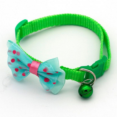 Κολιέ με παπιγιόν γάτας Δημοφιλή κολάρο για γάτες με ρυθμιζόμενο κολάρο κατοικίδιων κολάρο κουταβιών για προϊόντα κατοικίδιων ζώων που περπατούν για σκύλους