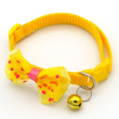 Κολιέ με παπιγιόν γάτας Δημοφιλή κολάρο για γάτες με ρυθμιζόμενο κολάρο κατοικίδιων κολάρο κουταβιών για προϊόντα κατοικίδιων ζώων που περπατούν για σκύλους