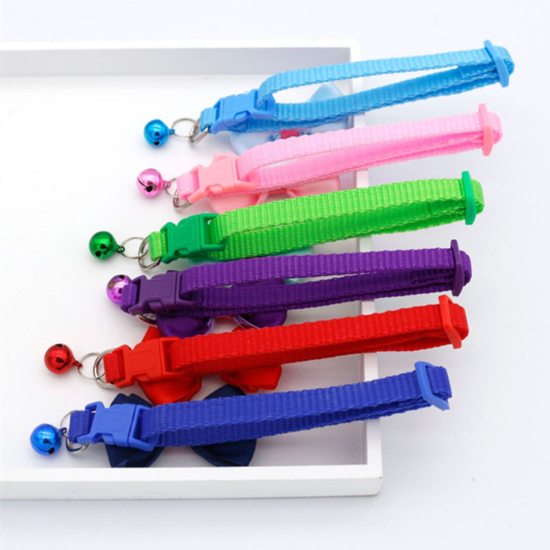 Κολιέ με παπιγιόν γάτας Δημοφιλή κολάρο για γάτες με ρυθμιζόμενο κολάρο κατοικίδιων κολάρο κουταβιών για προϊόντα κατοικίδιων ζώων που περπατούν για σκύλους