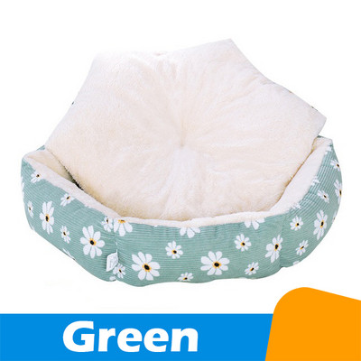 Pat moale pentru pisici Casă pisoi Pat de lux pentru câini Coș de pluș Pat confortabil pentru animale de companie Accesorii pentru pisici Pernă pentru câini Accesorii pentru animale de companie