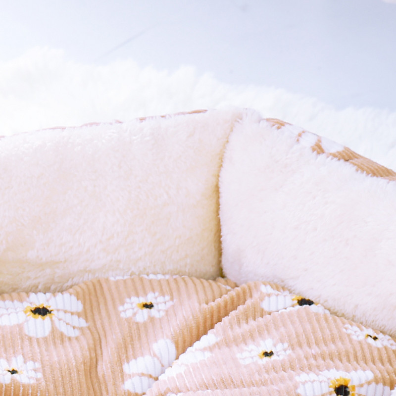 Pat moale pentru pisici Casă pisoi Pat de lux pentru câini Coș de pluș Pat confortabil pentru animale de companie Accesorii pentru pisici Pernă pentru câini Accesorii pentru animale de companie