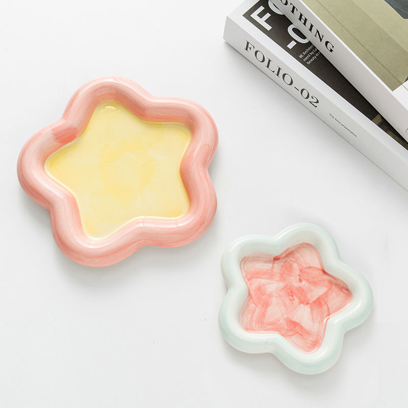 STCPA din ceramică pisică castron pentru câini vas formă drăguță fără vărsare hrană pentru animale de companie hrănitor cu apă pentru cățeluș castron mic pentru animale de companie