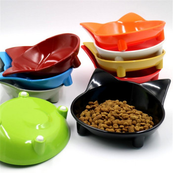 Hot Sell Προμήθειες για χαριτωμένα κατοικίδια Καραμέλα Χρώμα πλαστικό μπολ σκύλου Νερό τροφοδοσίας για κουτάβια Τροφή για σκύλους γάτας Μπολ Προμήθειες τροφοδοσίας για γάτες κατοικίδιων