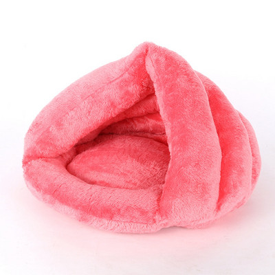 Talv 2 ühes kassivoodiga maja puuvillane plüüsist koeravoodi sõõrikukoobas kaisu soe magamiskott diivanipadi pesa väikestele kutsikatele kassipoeg