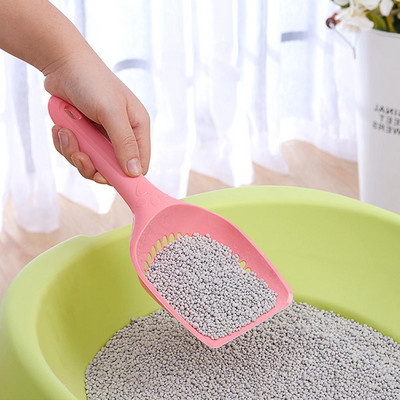 Kaķu pakaišu lāpsta mājdzīvnieku tīrīšanas rīks Plastmasas liekšķere Kaķu smilšu tīrīšanas līdzekļi Tualete suņu barības karotes Kaķu piederumi