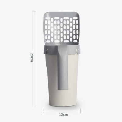 Scooper απορριμμάτων γατών Pet Sifter Hollow Neater Scoop Dog Sand Cleaning Pet Scooper Σκουπιέρα για γάτες Δίσκος Κουτί για σκούπες Pet Clean Προϊόντα