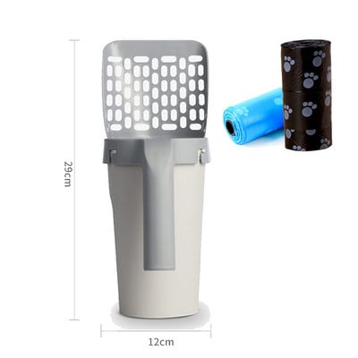 Scooper απορριμμάτων γατών Pet Sifter Hollow Neater Scoop Dog Sand Cleaning Pet Scooper Σκουπιέρα για γάτες Δίσκος Κουτί για σκούπες Pet Clean Προϊόντα