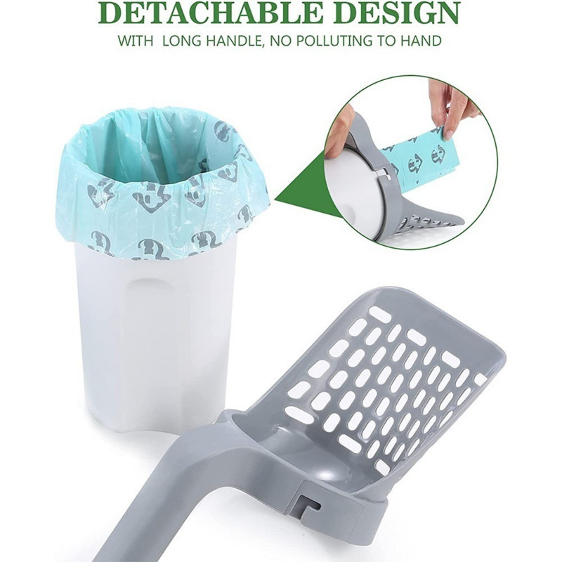 Scooper απορριμμάτων γατών Pet Sifter Hollow Neater Scoop Dog Sand Cleaning Pet Scooper Σκουπιέρα για γάτες Δίσκος Κουτί για σκούπες Pet Clean Προϊόντα