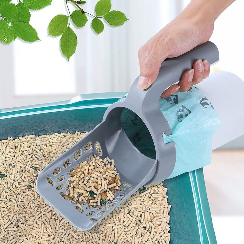 Scooper απορριμμάτων γατών Pet Sifter Hollow Neater Scoop Dog Sand Cleaning Pet Scooper Σκουπιέρα για γάτες Δίσκος Κουτί για σκούπες Pet Clean Προϊόντα