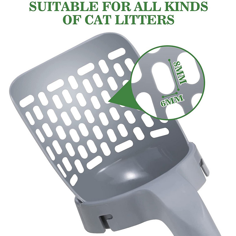 Scooper απορριμμάτων γατών Pet Sifter Hollow Neater Scoop Dog Sand Cleaning Pet Scooper Σκουπιέρα για γάτες Δίσκος Κουτί για σκούπες Pet Clean Προϊόντα