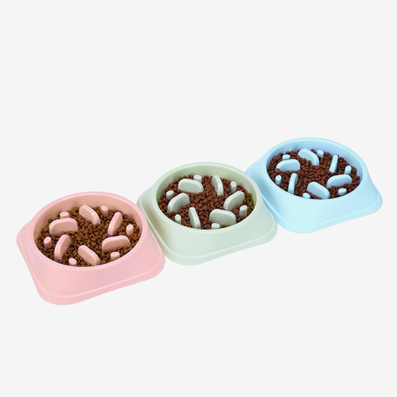 Slow Feeder Boluri pentru pisici Fun Slow Feed Interactiv Balonare Stop Puzzle Cat Bowl Healt