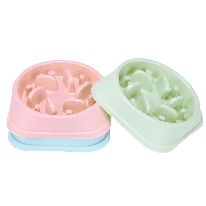 Slow Feeder Boluri pentru pisici Fun Slow Feed Interactiv Balonare Stop Puzzle Cat Bowl Healt