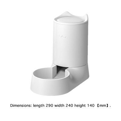 Hrănitor automat de apă potabilă pentru pisici de companie, bol detasabil, dozator de apă, hrănire pentru animale de companie, container pentru câini, provizii pentru animale de companie