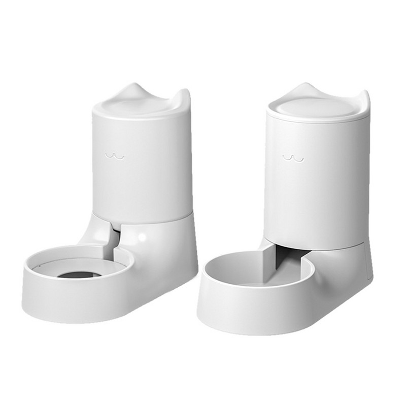 Hrănitor automat de apă potabilă pentru pisici de companie, bol detasabil, dozator de apă, hrănire pentru animale de companie, container pentru câini, provizii pentru animale de companie