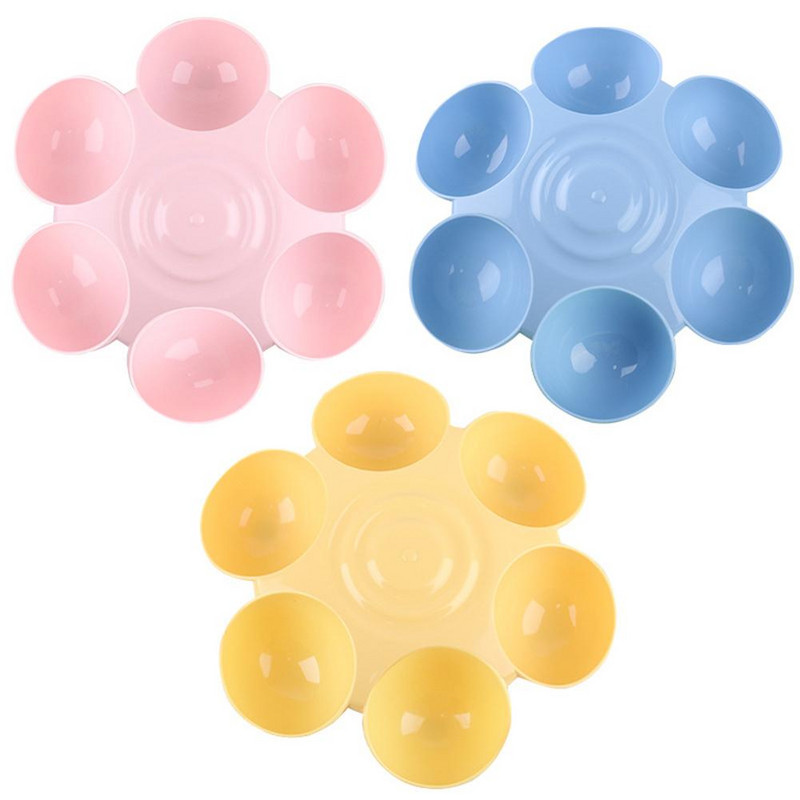 Višenamjenska posuda za hranjenje vode za piće odgovarajuće visine Kućni ljubimac Mačka sa 6 rešetki Petals zdjelice