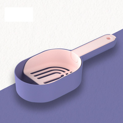 Lopată pentru așternut pentru pisici, cu autocurățare, cutie pentru așternut pentru pisici, pentru cutie de nisip, tavă pentru gunoi pentru pisici, lopată, caca, consumabile pentru pisici