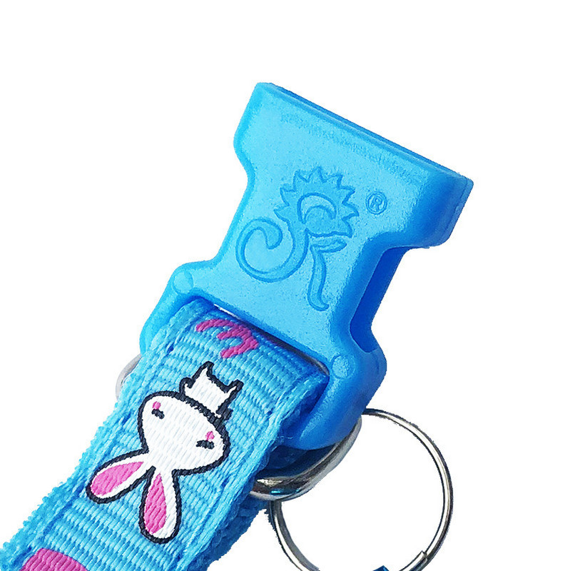 Guler de câine drăguț din poliester, iepure de desene animate, zgarda pentru câini reglabilă cu clopoțel Animale de companie Câine, pisică, cățeluș, accesorii pentru animale de companie, 1 bucată