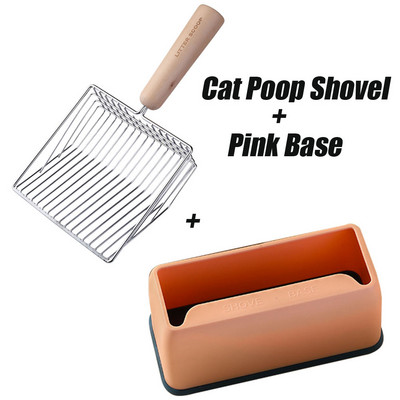 Lopata pentru animale de companie Set de lopate pentru așternut pentru pisici Rezistente de curățare a pisicilor Rezistente la coroziune Set de curățare a toaletei pisicilor Lopată de curățare Accesorii pentru pisici