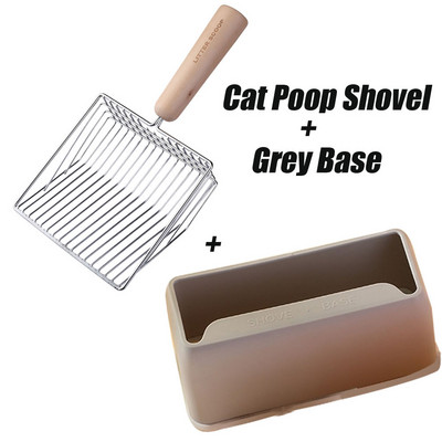 Lopata pentru animale de companie Set de lopate pentru așternut pentru pisici Rezistente de curățare a pisicilor Rezistente la coroziune Set de curățare a toaletei pisicilor Lopată de curățare Accesorii pentru pisici