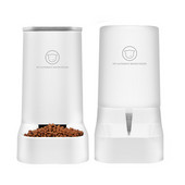 3,8 L de capacitate mare pentru animale de companie, câine, pisică, alimentator automat, bol detasabil, distribuitor de apă, dispozitiv de hrănire pentru pisici, câine, animale de companie