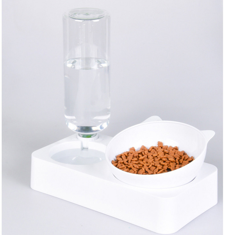 3,8 L de capacitate mare pentru animale de companie, câine, pisică, alimentator automat, bol detasabil, distribuitor de apă, dispozitiv de hrănire pentru pisici, câine, animale de companie