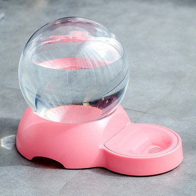 Fântână automată de hrănire cu bule de apă pentru animale de companie, 2,8 l, pentru animale de companie, dozator de apă, castron mare pentru băut pentru câini, băutură pentru pisici, fără electricitate