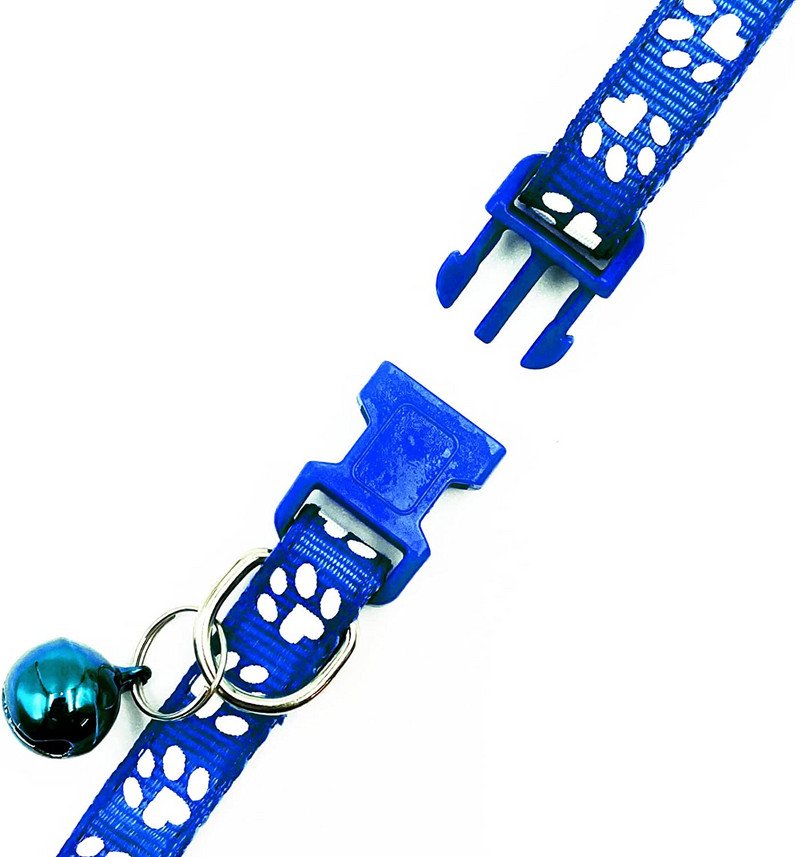 1 buc. guler colorat drăguț cu clopoței, cataramă reglabilă, guler pentru pisici, accesorii pentru animale de companie, guler personalizat pentru pisoi, accesoriu pentru câini mici