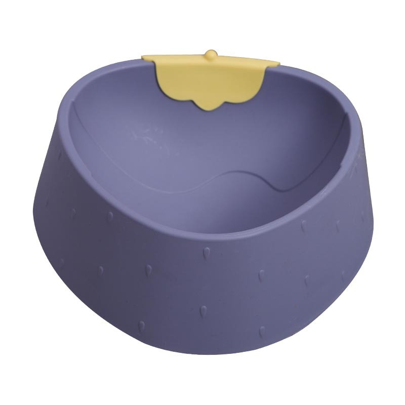 2022, bol nou pentru pisici, în formă de căpșuni, instrument de apă pentru hrănire pentru pisici și câini, bol antiderapant
