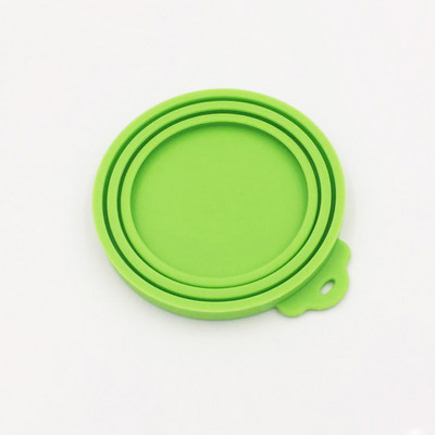 Κονσερβοποιημένο καπάκι σιλικόνης Σφραγισμένοι τροφοδότες Καπάκι δοχείων φαγητού για κουτάβι σκύλος αποθήκευσης γάτας Επάνω καπάκι Επαναχρησιμοποιήσιμο κάλυμμα καπάκι Υγεία για κατοικίδια καθημερινές προμήθειες