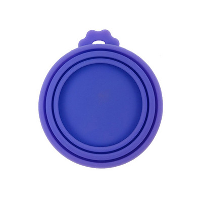Κονσερβοποιημένο καπάκι σιλικόνης Σφραγισμένοι τροφοδότες Καπάκι δοχείων φαγητού για κουτάβι σκύλος αποθήκευσης γάτας Επάνω καπάκι Επαναχρησιμοποιήσιμο κάλυμμα καπάκι Υγεία για κατοικίδια καθημερινές προμήθειες