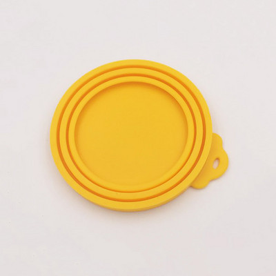 Κονσερβοποιημένο καπάκι σιλικόνης Σφραγισμένοι τροφοδότες Καπάκι δοχείων φαγητού για κουτάβι σκύλος αποθήκευσης γάτας Επάνω καπάκι Επαναχρησιμοποιήσιμο κάλυμμα καπάκι Υγεία για κατοικίδια καθημερινές προμήθειες