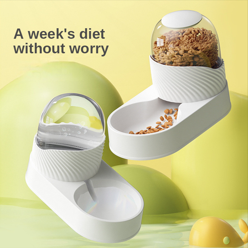 Lemmiklooma automaatne joogikauss kassi koera söötja kauss joogivee jaotur suure mahutavusega lemmikloomatoidu konteiner kasside tarvikud