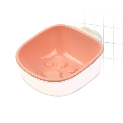 Pet Dog Cat Slow Feeder Κρεμαστό μπολ τροφοδότης δοσομετρητής πλαστικό αντιολισθητικό μπορεί να στερεωθεί στο κλουβί για κουτάβια γάτες σκύλους κατοικίδια Προϊόν