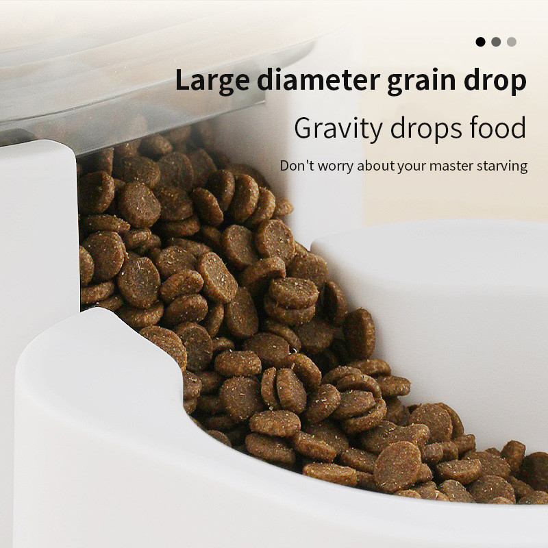 MADDEN Cat automata etető takarmány- és tálak tárolására Macska szökőkút Kutya itató Beltéri vízadagoló Cat Auto Pet Bowl számára