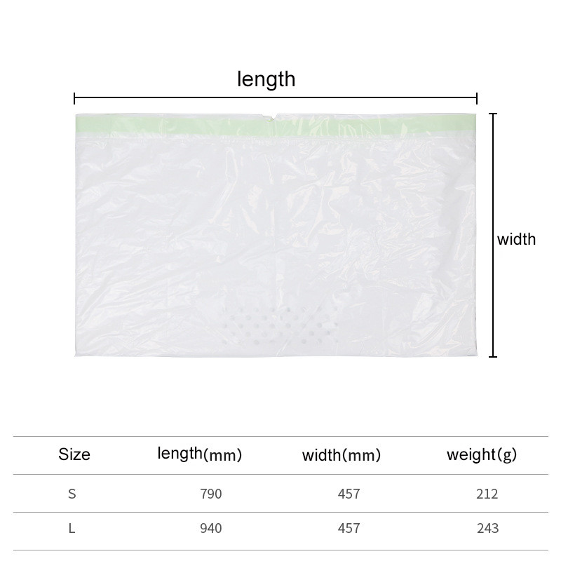 Vreća za mačji pijesak, 7kom/set, zadebljana vrećica za pijesak za lijene ljubimce s rupom za filter, uzica velikog kapaciteta, vreća za mačji izmet, sredstva za čišćenje kućnih ljubimaca