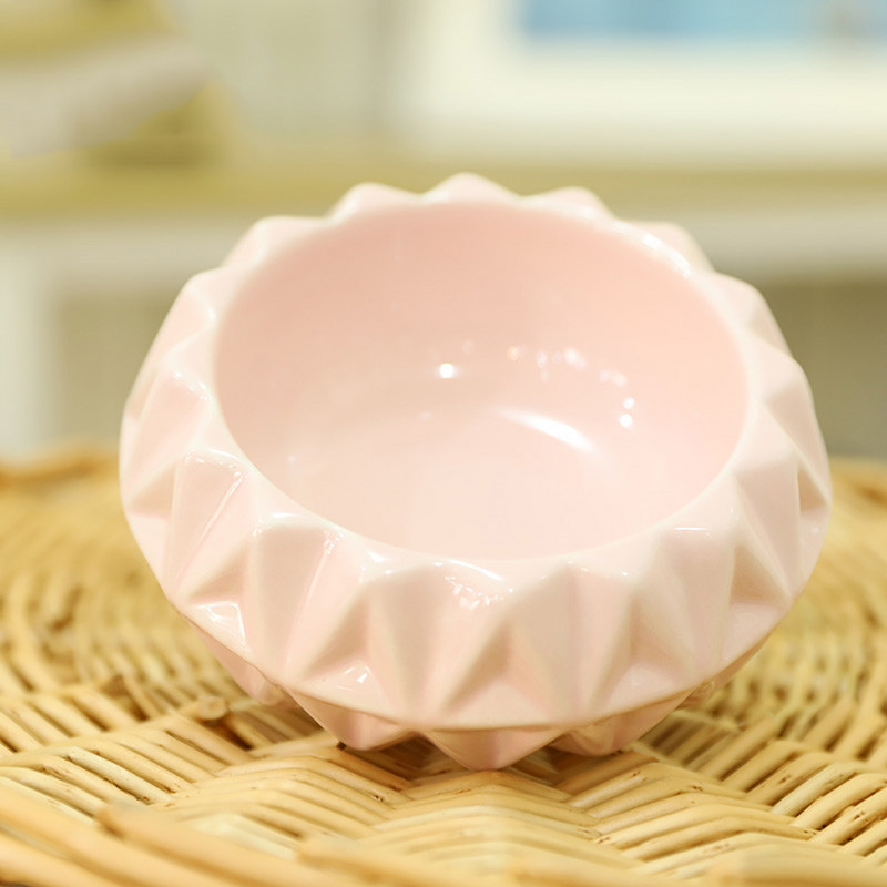 Lemmikloomade keraamilised kausid Loominguline lillekujuline disain Lemmikloomatoit Veekauss Lemmikloomade söötja koertele Kassidele Lemmiklooma söötja Kassi koerte toitmistarbed