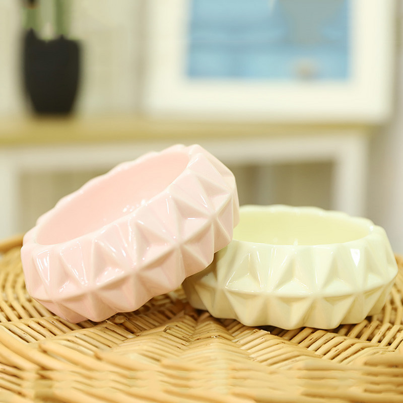 Lemmikloomade keraamilised kausid Loominguline lillekujuline disain Lemmikloomatoit Veekauss Lemmikloomade söötja koertele Kassidele Lemmiklooma söötja Kassi koerte toitmistarbed