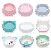 Keraamiline kassi koerte kauss Lemmikloomatoidu veesöötja, mitte lekkida Kassid Väikesed koerad Jooginõude söötja Kassi koera toitmistarbed Koera tarvikud