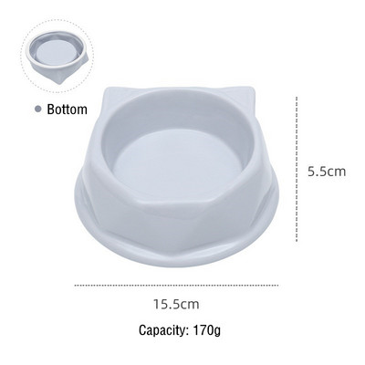 Keraamiline kassi koerte kauss Lemmikloomatoidu veesöötja, mitte lekkida Kassid Väikesed koerad Jooginõude söötja Kassi koera toitmistarbed Koera tarvikud